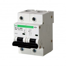 Автоматичний вимикач Promfactor FB1-125 ECO, 2P, C-80A, 10kA