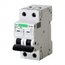 Автоматичний вимикач Promfactor FB2-63 Standart 6kA, 2P, B-1A, 6kA