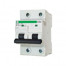 Автоматичний вимикач Promfactor FB3-125 EVO, 2P, D-80A, 15kA