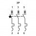Автоматичний вимикач Promfactor FMC1/3U, 3P, 10A, 35kA (3-5In) (FMC13U0010/5)